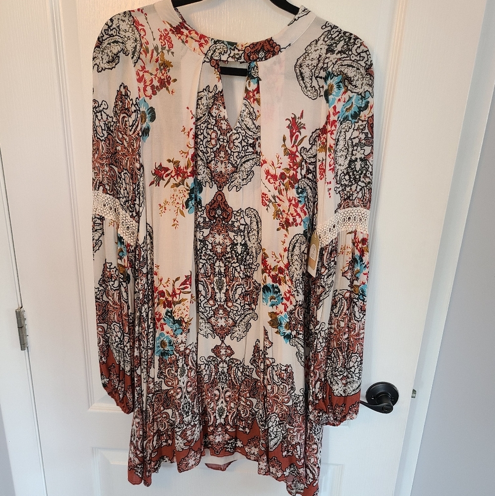 Bohemian Dress- Taylor & Sage